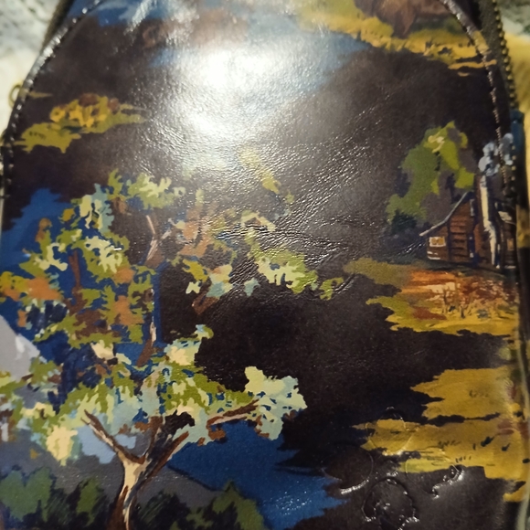 NWT Patricia Nash Louetta Montana Sky Crossbody Sling Bag With Dust Bag - Picture 7 of 13